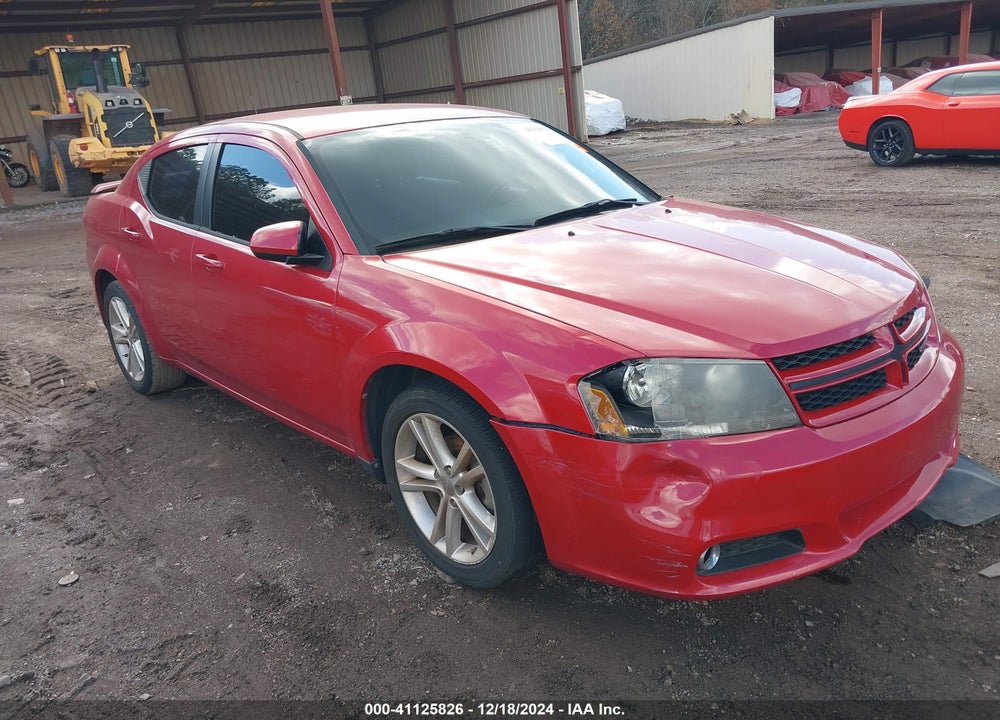 2013 DODGE AVENGER SXT VIN: 1C3CDZCB4DN615781