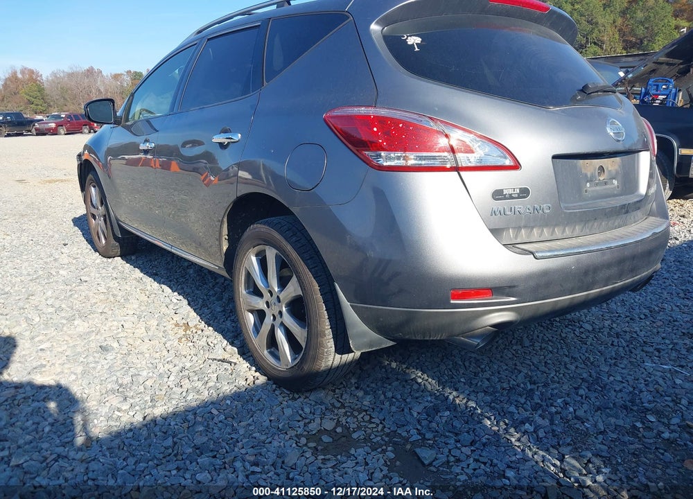 2013 NISSAN MURANO LE VIN: JN8AZ1MU5DW206757