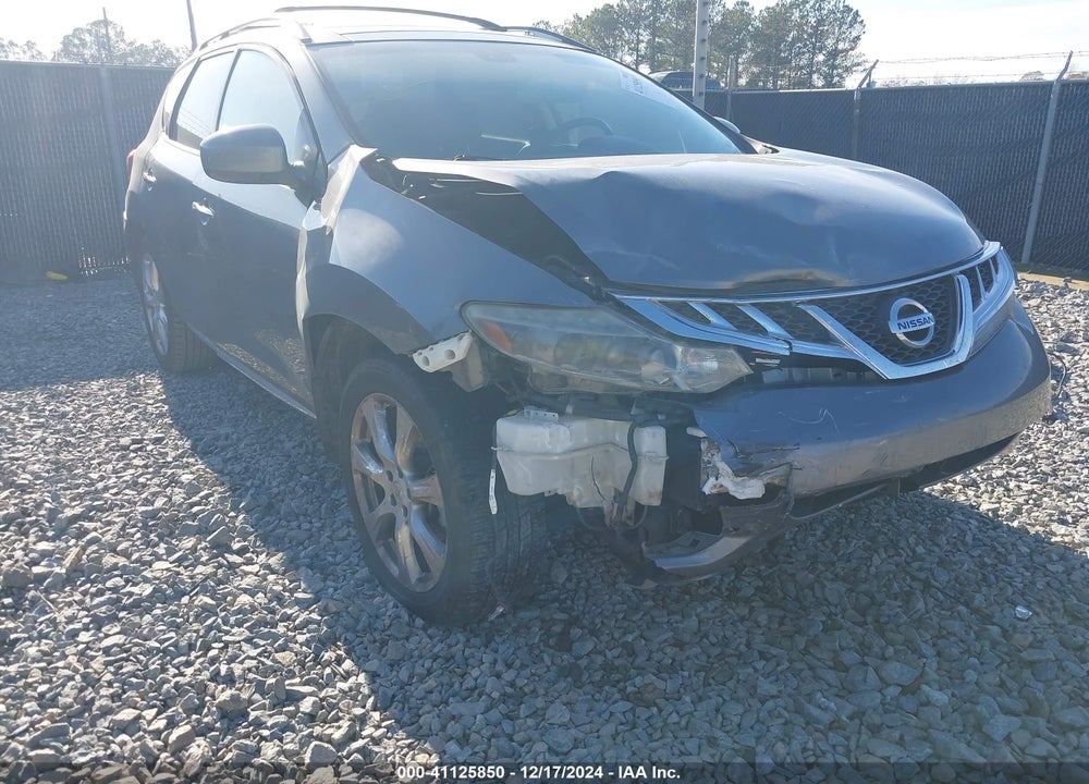 2013 NISSAN MURANO LE VIN: JN8AZ1MU5DW206757