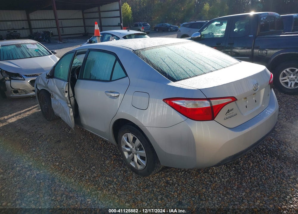 2015 TOYOTA COROLLA LE VIN: 5YFBURHE0FP276582