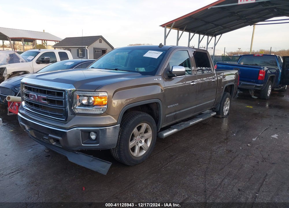2014 GMC SIERRA 1500 SLT VIN: 3GTU2VEC5EG497206