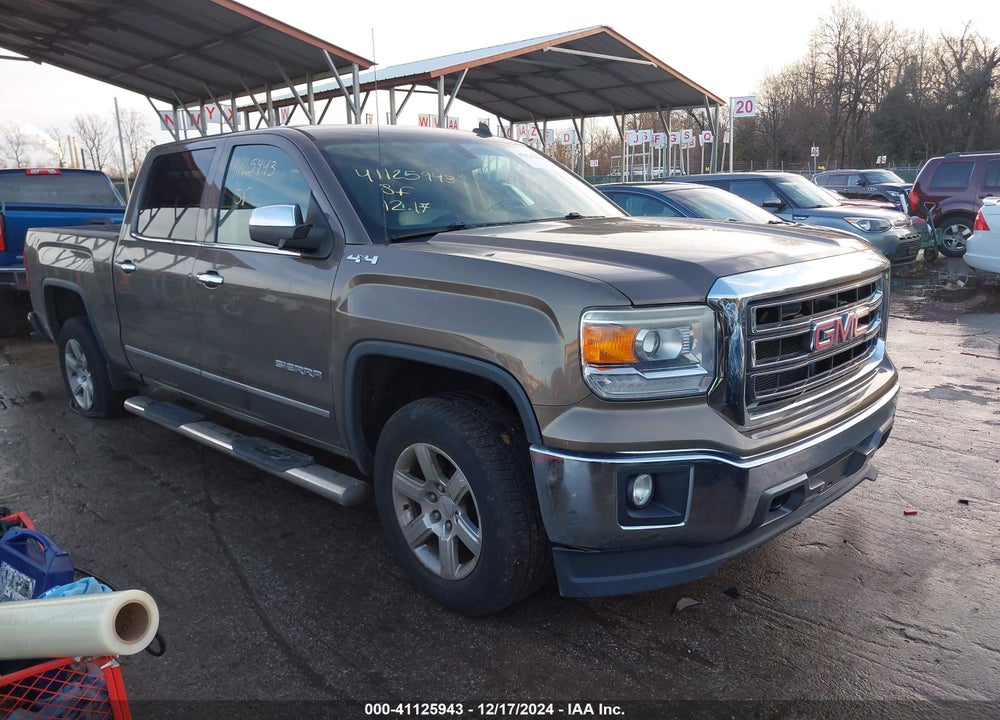 2014 GMC SIERRA 1500 SLT VIN: 3GTU2VEC5EG497206