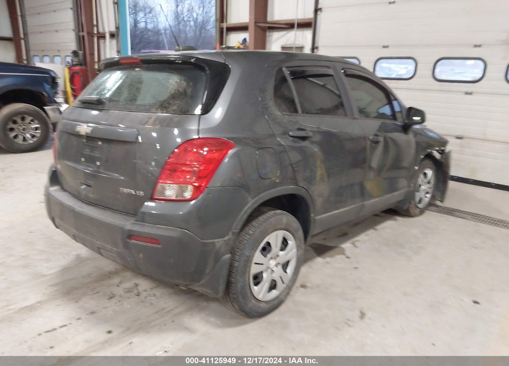 2016 CHEVROLET TRAX 1LS VIN: 3GNCJKSB5GL271368