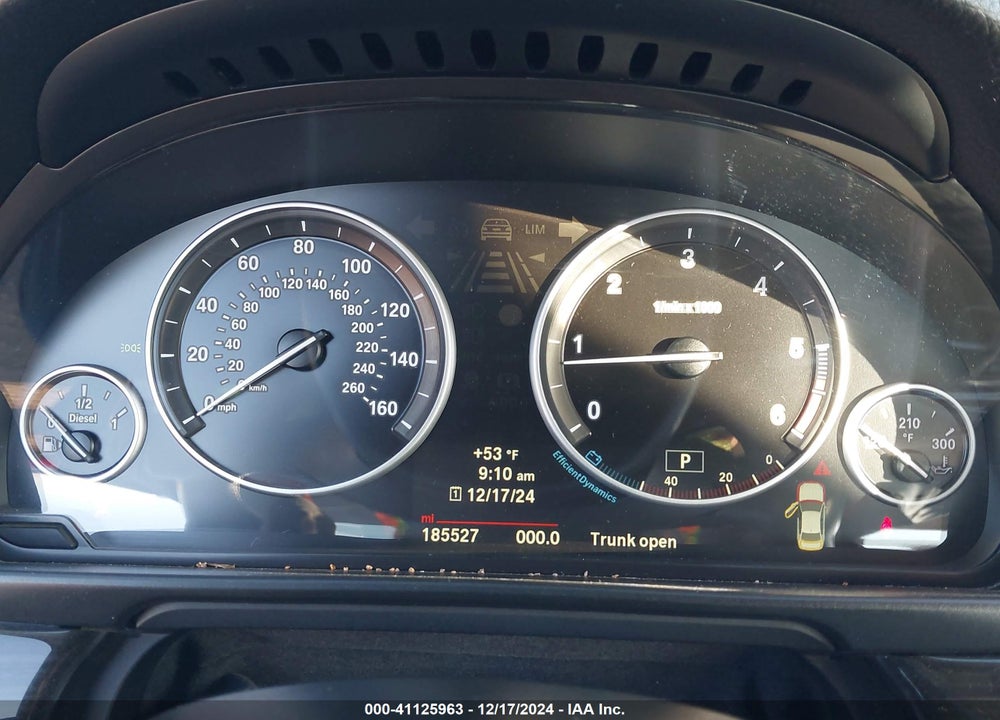 2014 BMW 535D VIN: WBAXA5C54ED001598