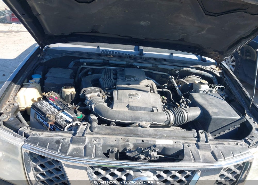 2008 NISSAN FRONTIER VIN: 1N6AD09UX8C405188
