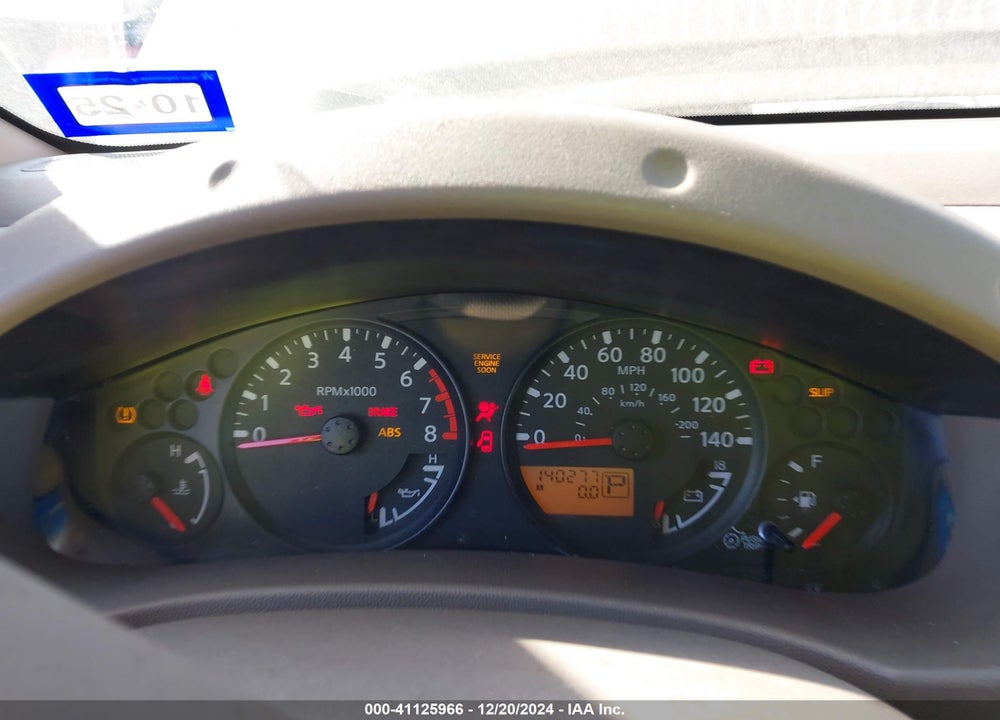 2008 NISSAN FRONTIER VIN: 1N6AD09UX8C405188