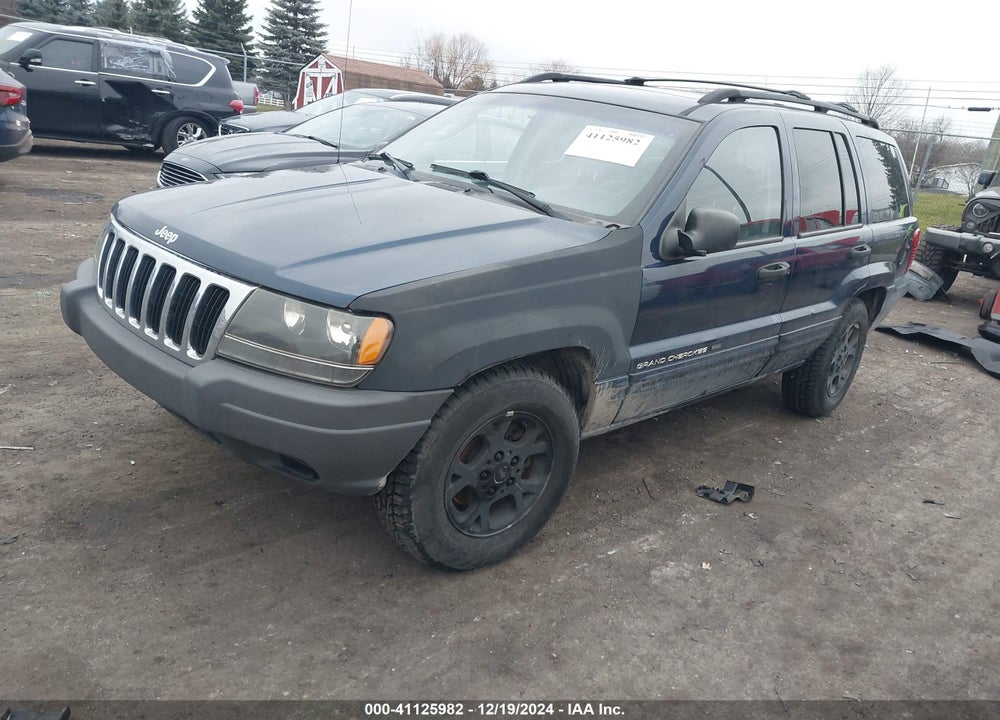 2002 JEEP GRAND CHEROKEE LAREDO VIN: 1J8GW48SX2C327512