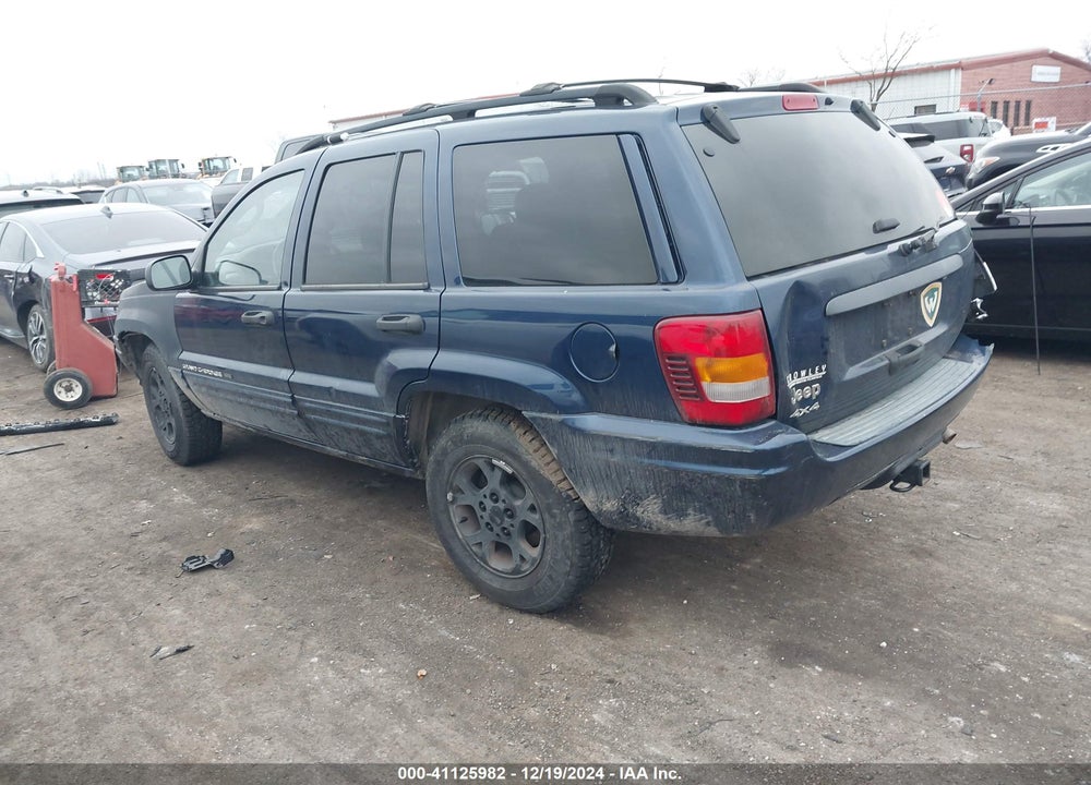 2002 JEEP GRAND CHEROKEE LAREDO VIN: 1J8GW48SX2C327512