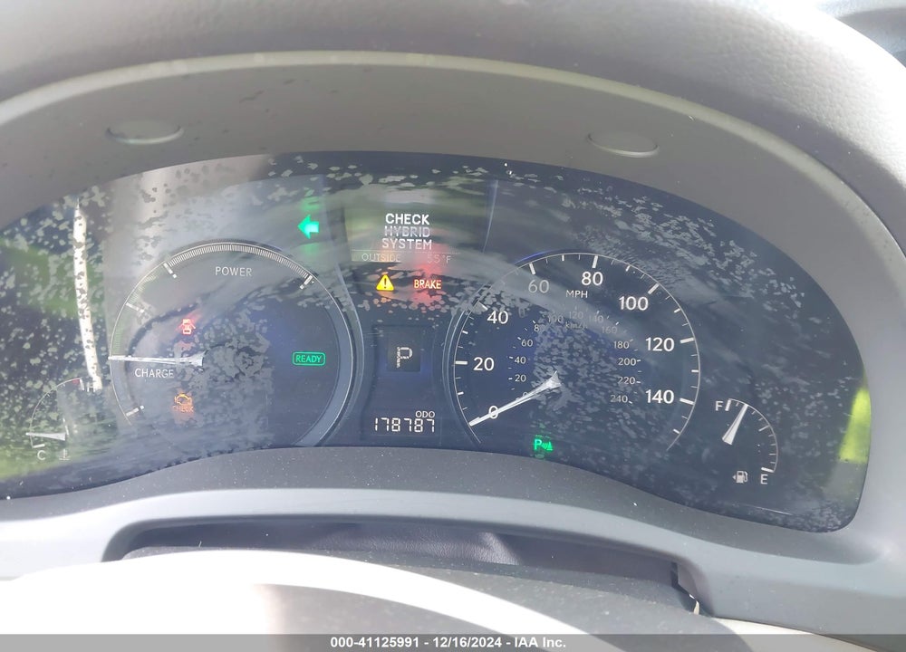 2010 LEXUS RX 450H VIN: JTJZB1BA7A2400945