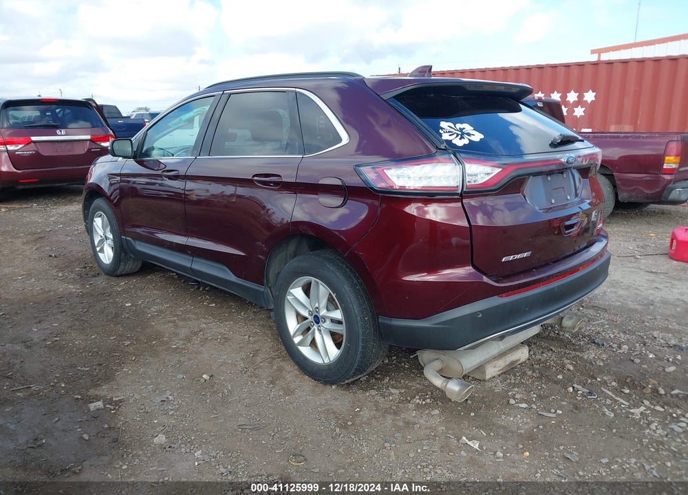 2017 FORD EDGE SEL VIN: 2FMPK3J85HBB21403