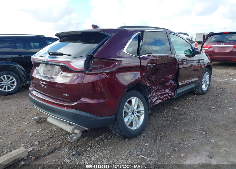 2017 FORD EDGE SEL VIN: 2FMPK3J85HBB21403