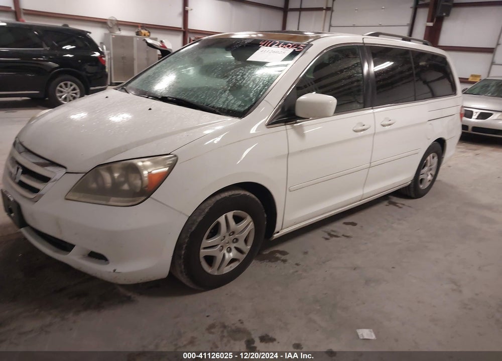 2007 HONDA ODYSSEY EX-L VIN: 5FNRL38617B425859