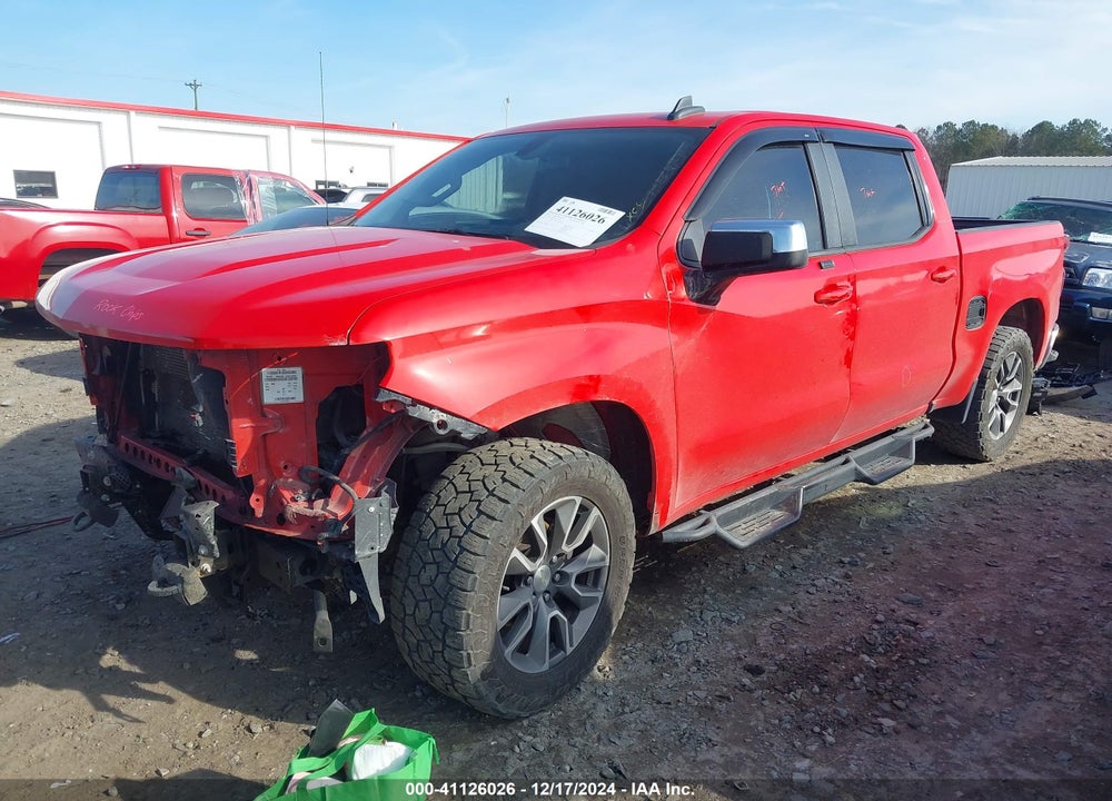2019 CHEVROLET SILVERADO 1500 LT VIN: 3GCUYDED6KG123507
