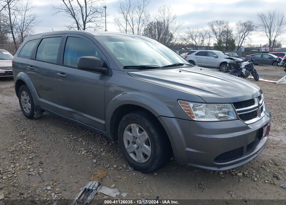 2012 DODGE JOURNEY SE/AVP VIN: 3C4PDCAB1CT204138