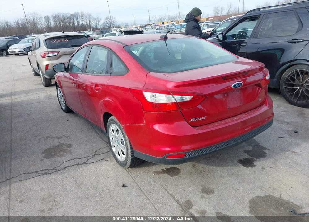 2012 FORD FOCUS VIN: 1FAHP3F2XCL233434