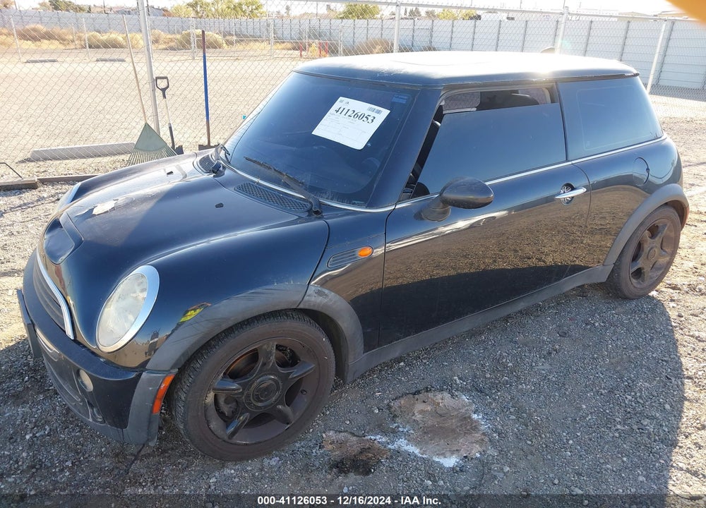 2005 MINI COOPER VIN: WMWRC33535TJ70346