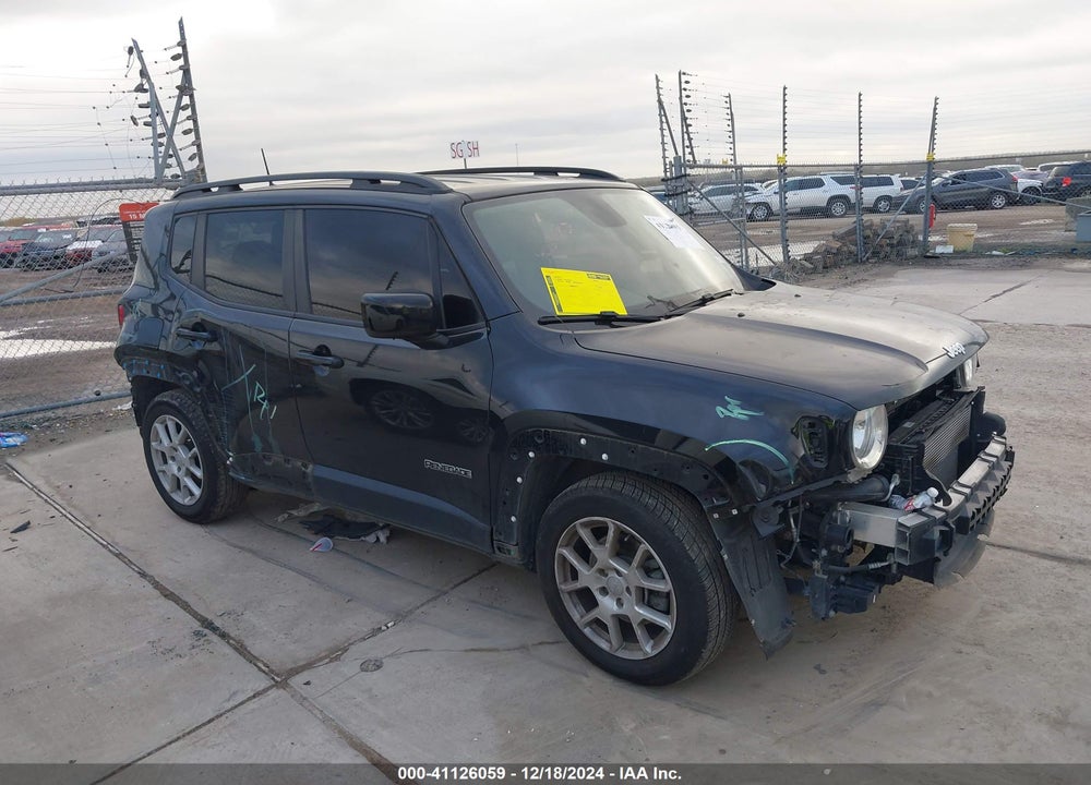 2019 JEEP RENEGADE LATITUDE FWD VIN: ZACNJABB8KPK88366