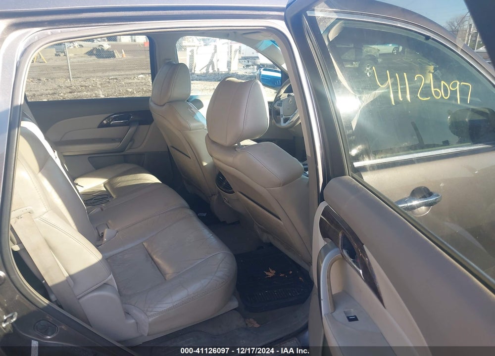 2010 ACURA MDX VIN: 2HNYD2H21AH511281