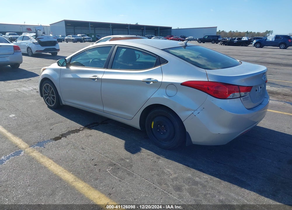 2012 HYUNDAI ELANTRA LIMITED (ULSAN PLANT) VIN: KMHDH4AE3CU418623