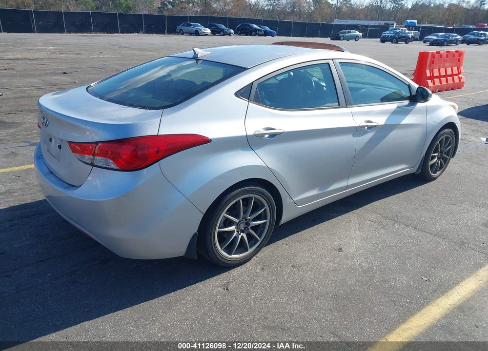 2012 HYUNDAI ELANTRA LIMITED (ULSAN PLANT) VIN: KMHDH4AE3CU418623