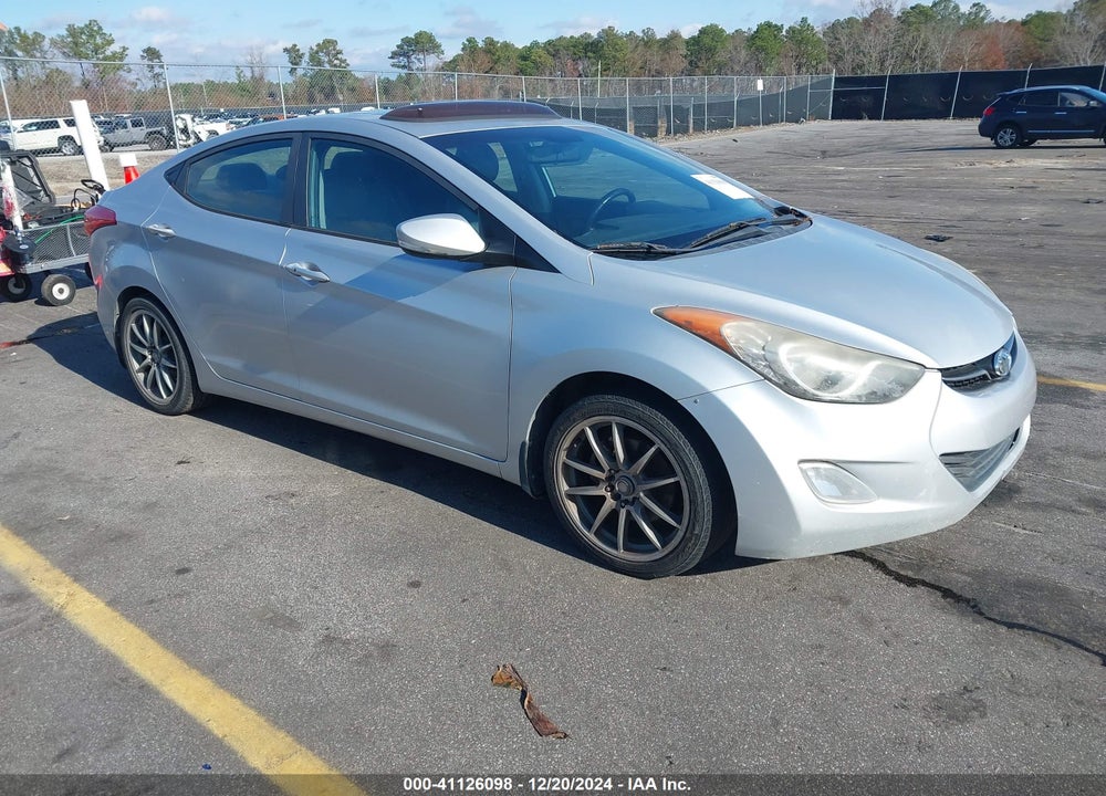 2012 HYUNDAI ELANTRA LIMITED (ULSAN PLANT) VIN: KMHDH4AE3CU418623