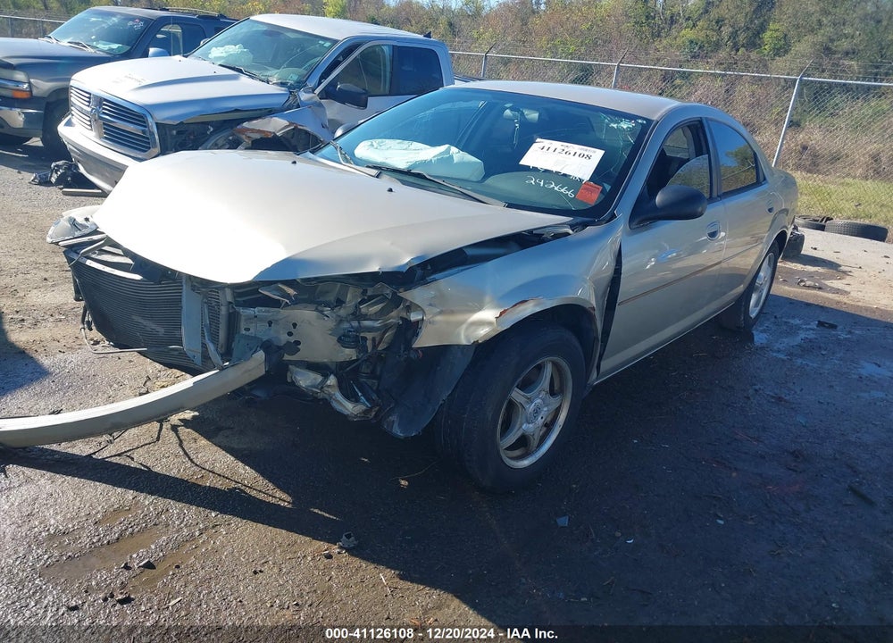 2006 DODGE STRATUS SXT VIN: 1B3AL46X66N242666