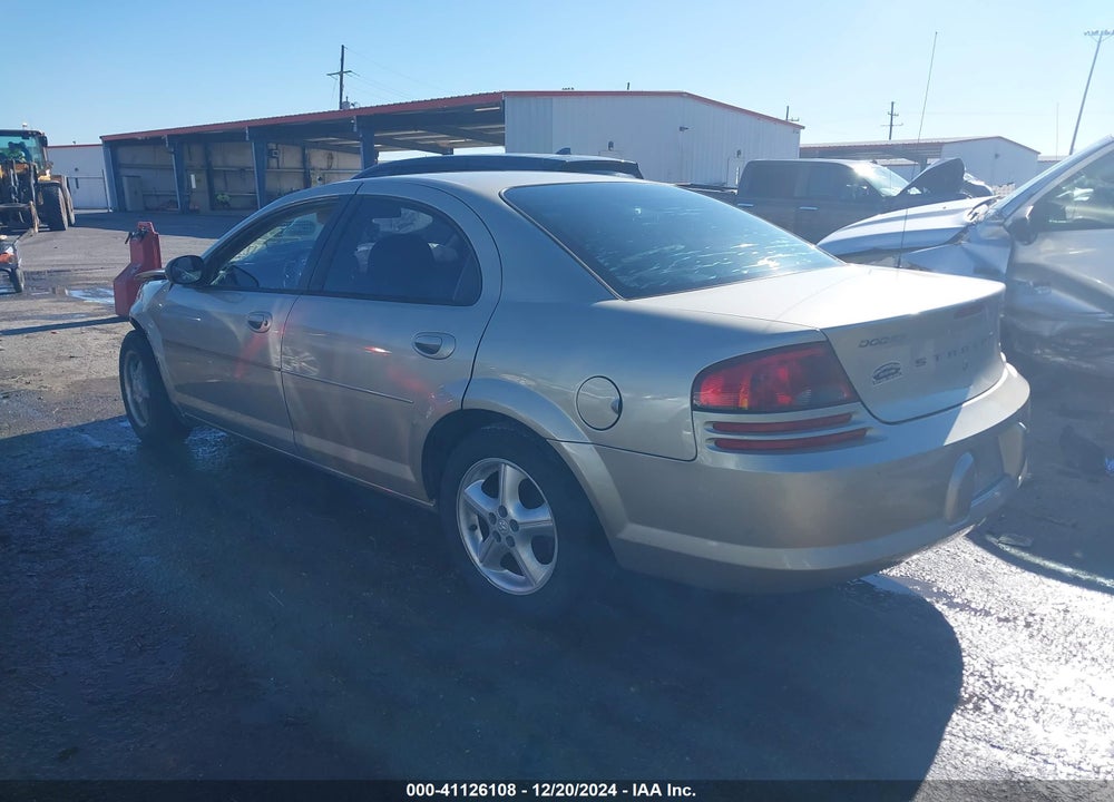 2006 DODGE STRATUS SXT VIN: 1B3AL46X66N242666