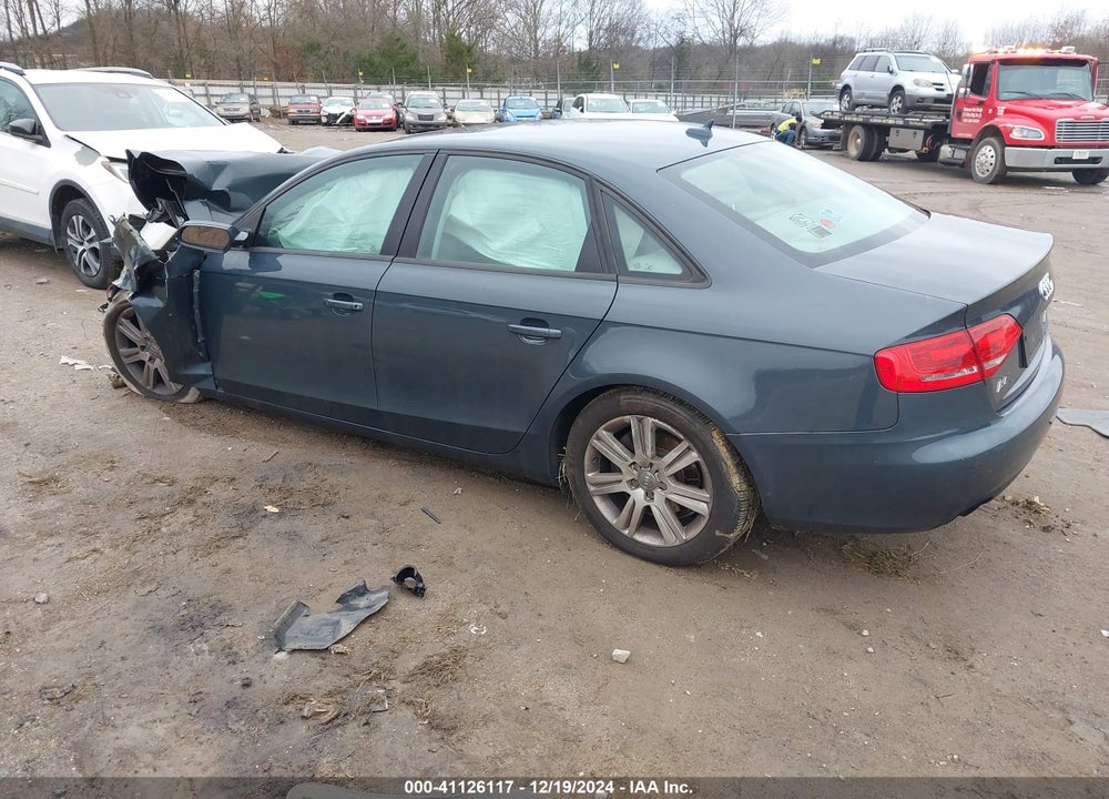 2010 AUDI A4 2.0T PREMIUM VIN: WAUAFAFL0AN039795