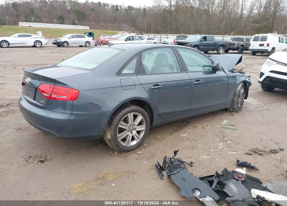 2010 AUDI A4 2.0T PREMIUM VIN: WAUAFAFL0AN039795