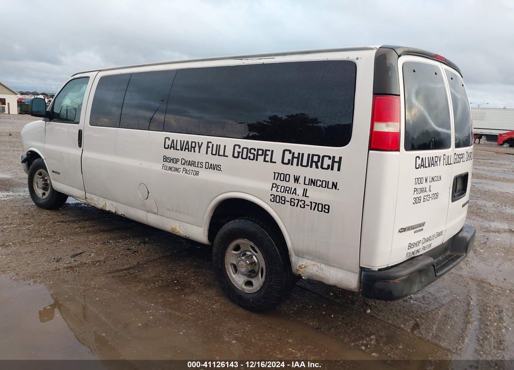 2005 CHEVROLET EXPRESS VIN: 1GAHG39U851104168