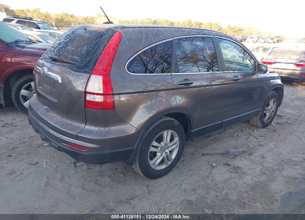 2011 HONDA CR-V EX-L VIN: 5J6RE3H77BL023413