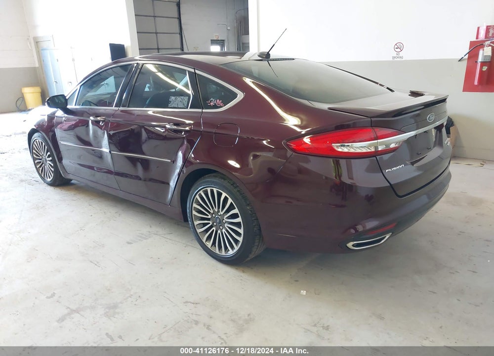 2017 FORD FUSION TITANIUM VIN: 3FA6P0K97HR308558