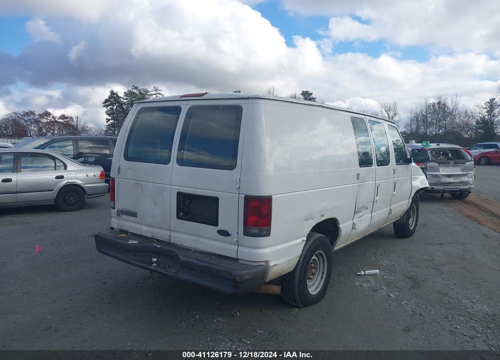 2007 FORD E-250 COMMERCIAL/RECREATIONAL VIN: 1FTNE24L37DA46433