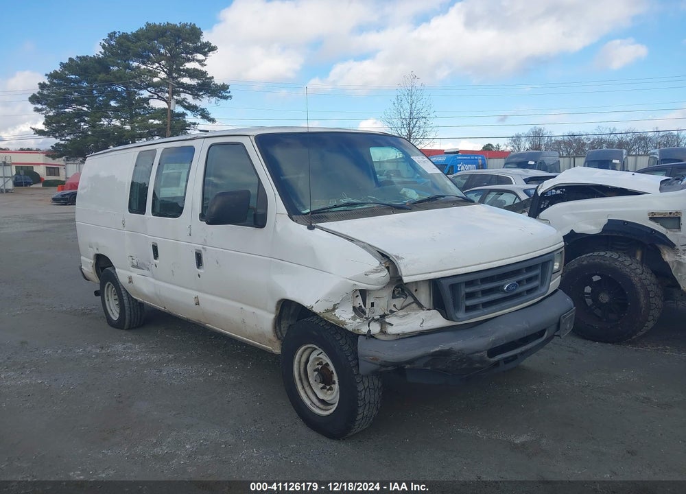 2007 FORD E-250 COMMERCIAL/RECREATIONAL VIN: 1FTNE24L37DA46433