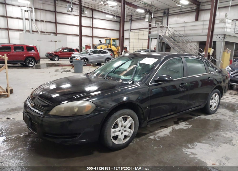 2008 CHEVROLET IMPALA LS VIN: 2G1WB58K489276411