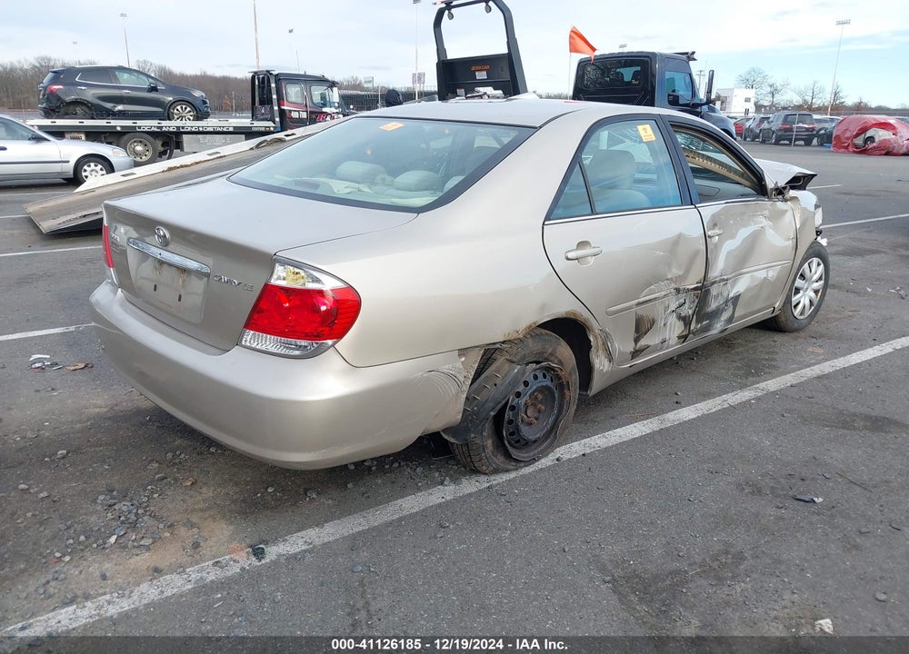 2005 TOYOTA CAMRY LE VIN: 4T1BE32K05U634706
