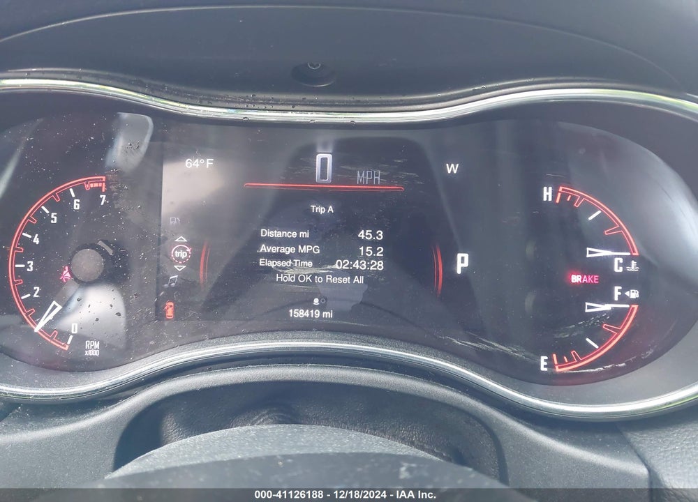 2015 DODGE DURANGO CITADEL VIN: 1C4RDJEG9FC730259