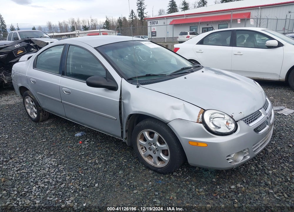 2005 DODGE NEON SXT VIN: 1B3ES56CX5D266156