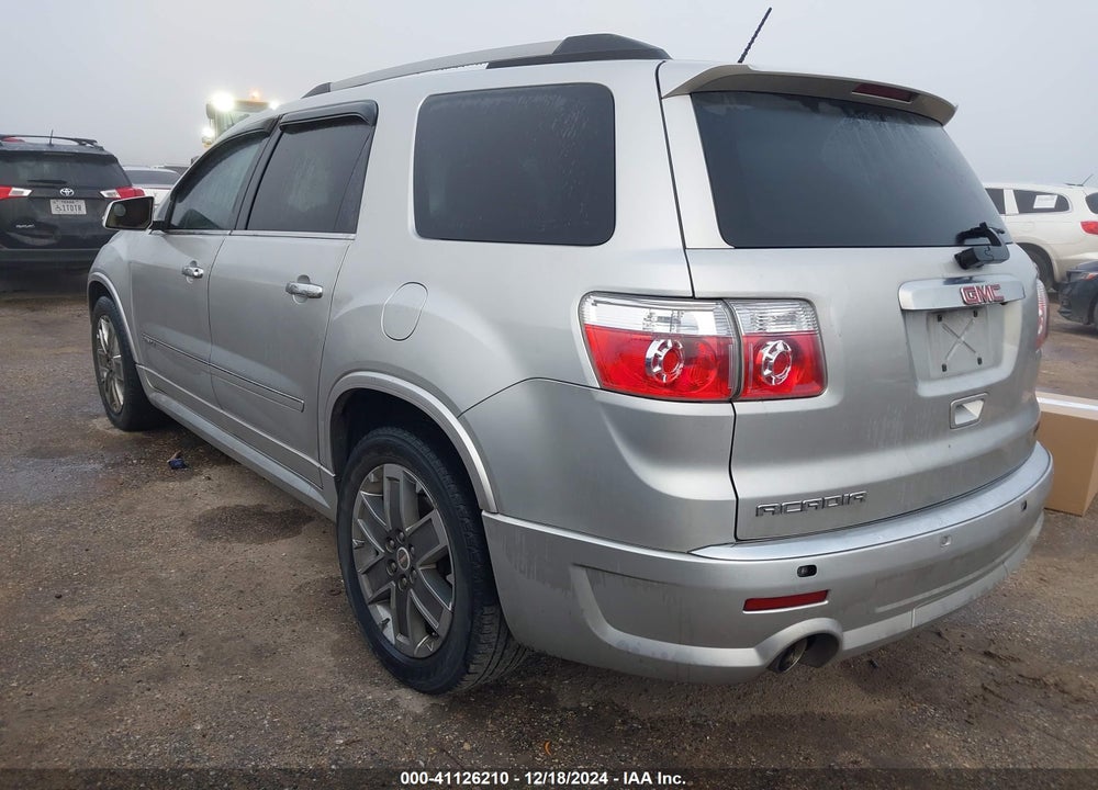 2012 GMC ACADIA DENALI VIN: 1GKKRTED3CJ230016