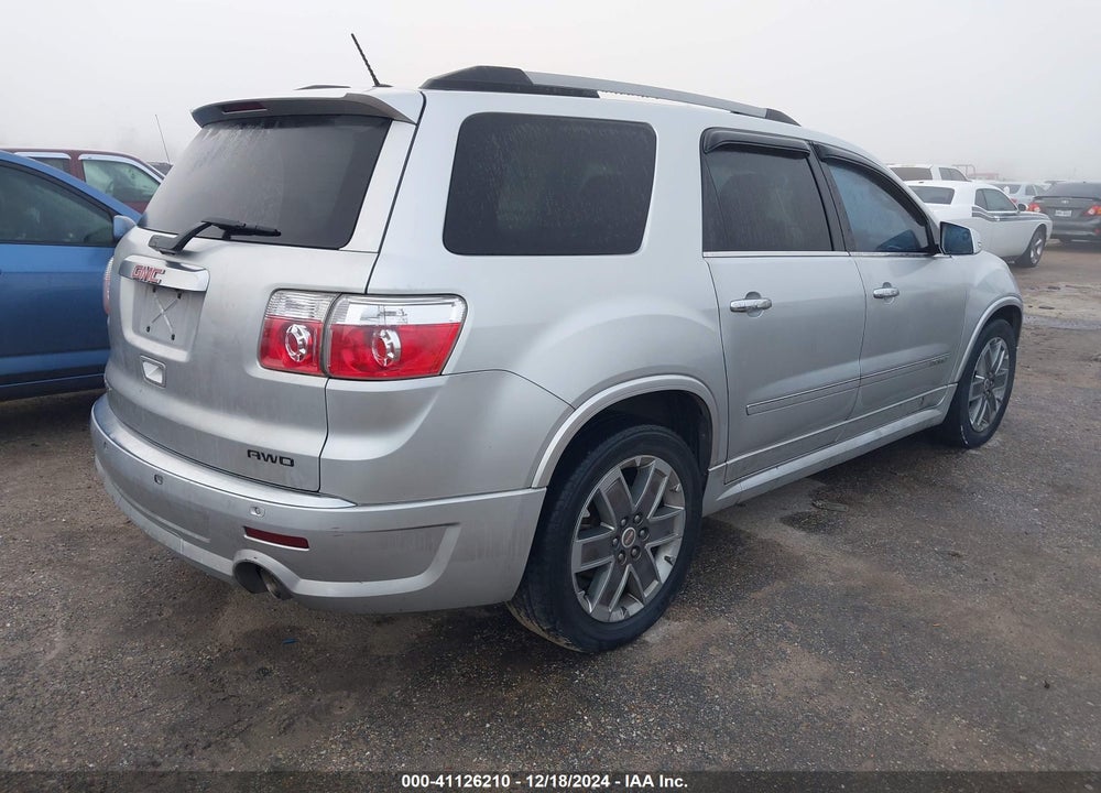 2012 GMC ACADIA DENALI VIN: 1GKKRTED3CJ230016