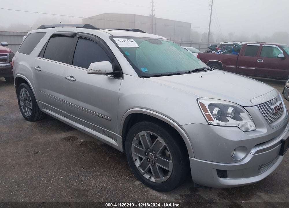 2012 GMC ACADIA DENALI VIN: 1GKKRTED3CJ230016