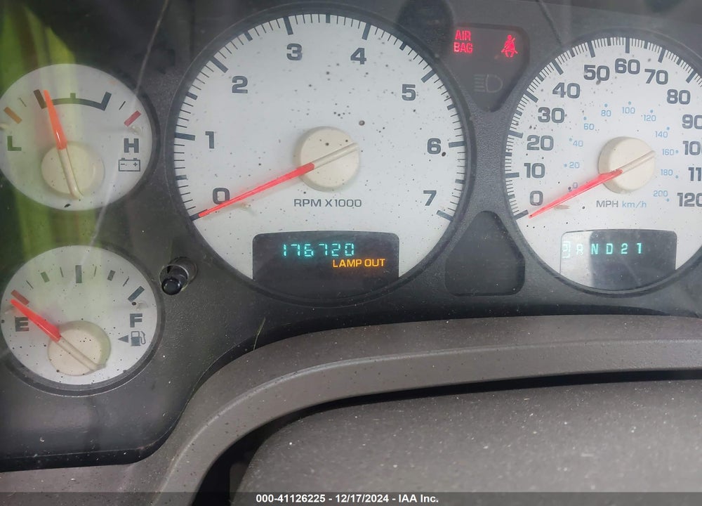 2005 DODGE RAM 1500 SLT/LARAMIE VIN: 1D7HA16N05J519324