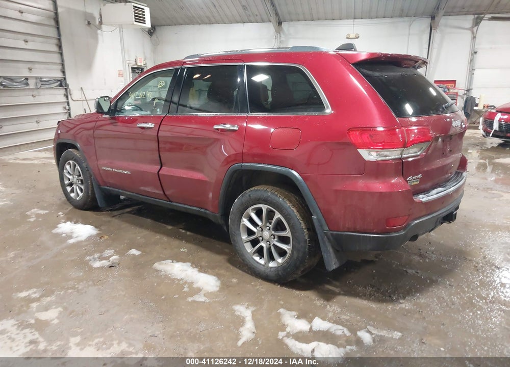 2014 JEEP GRAND CHEROKEE LIMITED VIN: 1C4RJFBG3EC480882