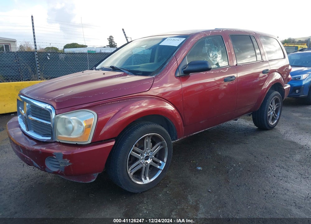 2004 DODGE DURANGO ST VIN: 1D4HD38K84F212312