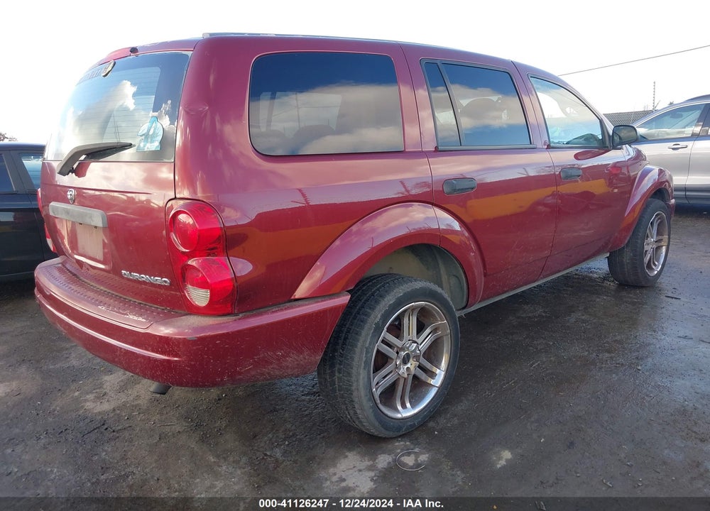 2004 DODGE DURANGO ST VIN: 1D4HD38K84F212312
