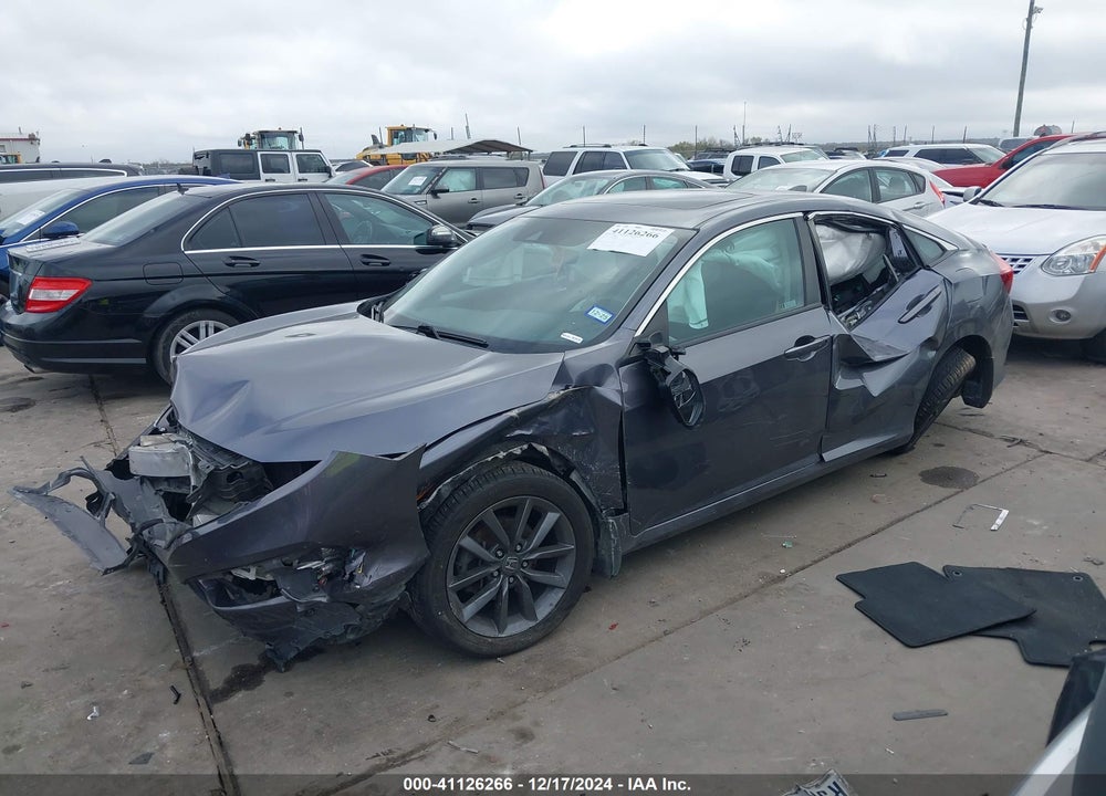 2020 HONDA CIVIC VIN: 2HGFC1F34LH681581