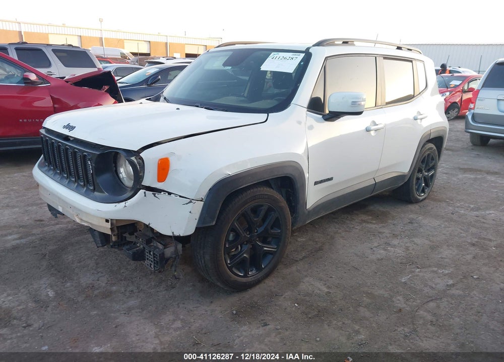 2018 JEEP RENEGADE ALTITUDE FWD VIN: ZACCJABB3JPJ49963