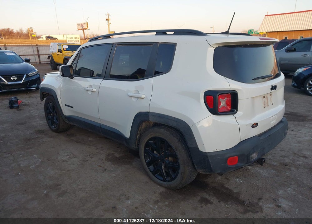 2018 JEEP RENEGADE ALTITUDE FWD VIN: ZACCJABB3JPJ49963
