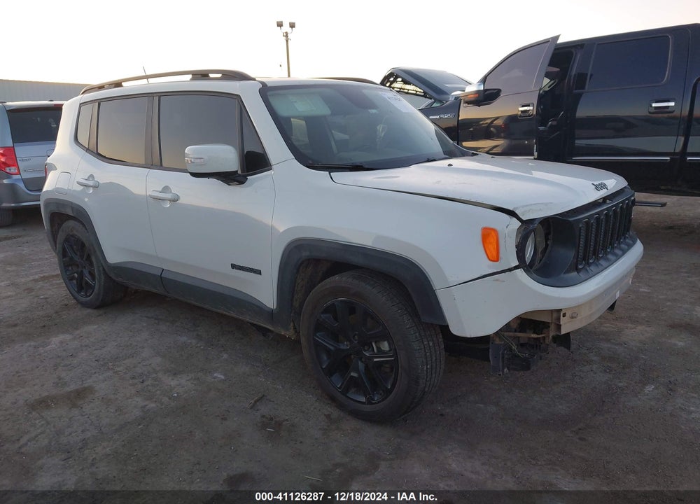 2018 JEEP RENEGADE ALTITUDE FWD VIN: ZACCJABB3JPJ49963