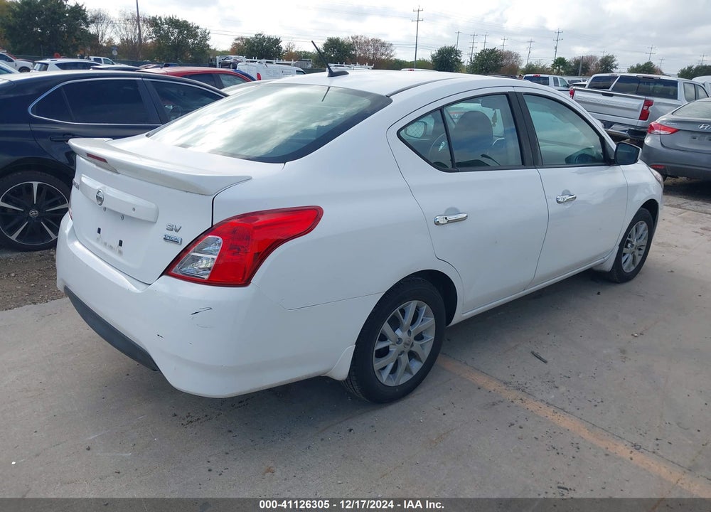 2019 NISSAN VERSA 1.6 SV VIN: 3N1CN7AP4KL807603